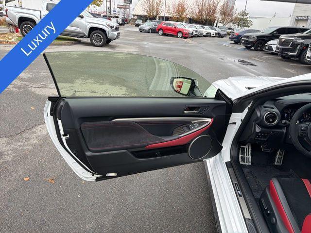 used 2025 Lexus RC F car, priced at $86,500