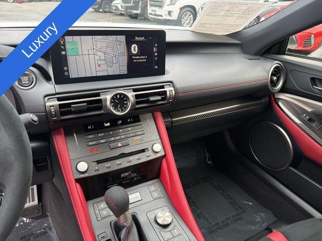 used 2025 Lexus RC F car, priced at $86,500