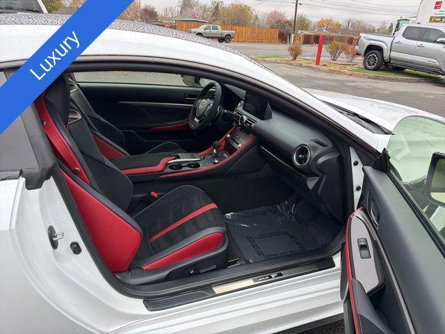 used 2025 Lexus RC F car, priced at $86,500