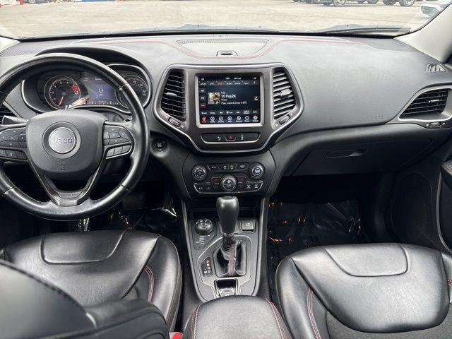 used 2021 Jeep Cherokee car, priced at $18,500