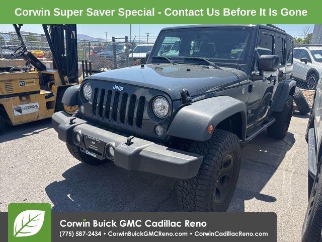 used 2016 Jeep Wrangler Unlimited car, priced at $21,989