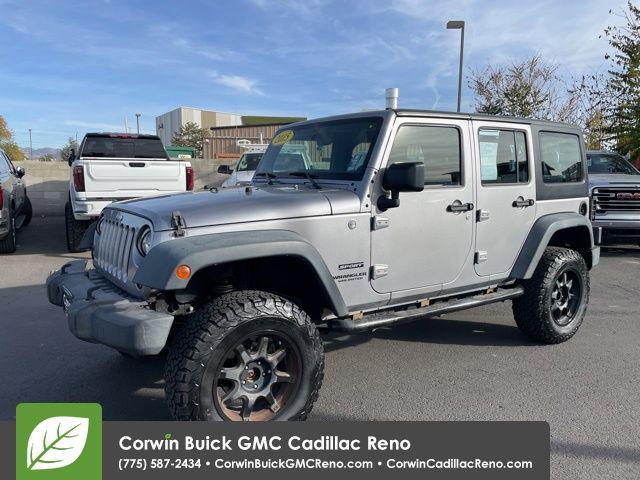 used 2015 Jeep Wrangler Unlimited car, priced at $18,500