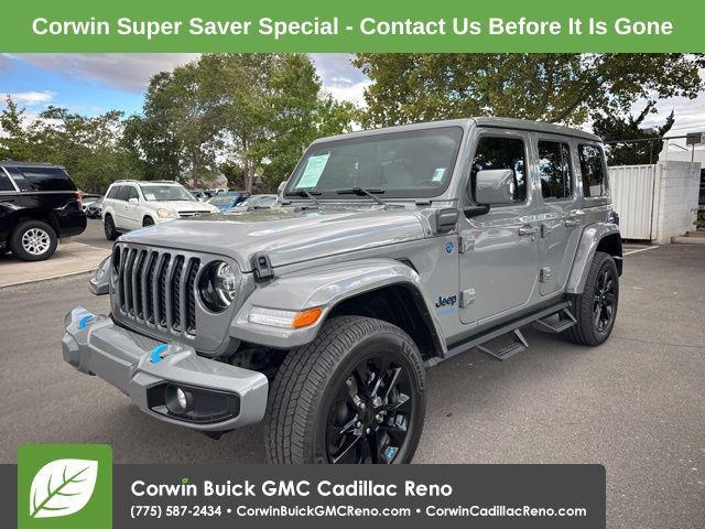 used 2022 Jeep Wrangler Unlimited 4xe car, priced at $30,250