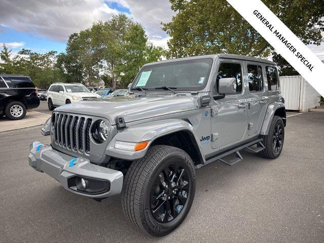 used 2022 Jeep Wrangler Unlimited 4xe car, priced at $27,500