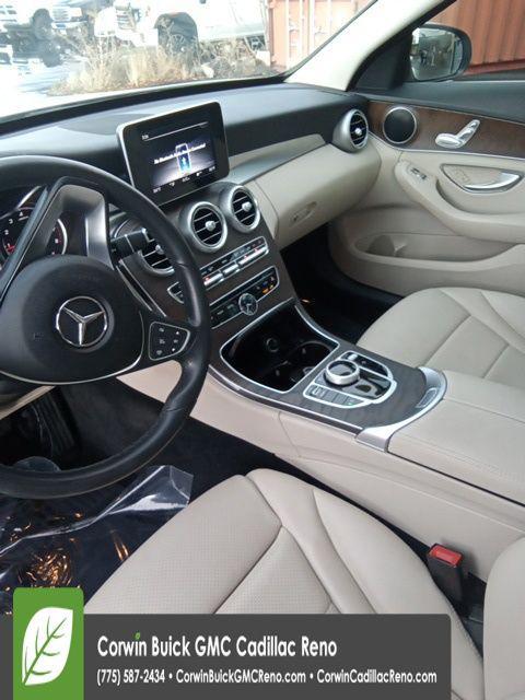 used 2018 Mercedes-Benz C-Class car, priced at $21,500