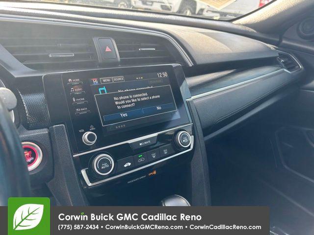 used 2019 Honda Civic car, priced at $18,500