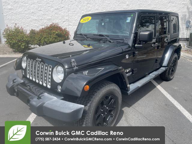 used 2016 Jeep Wrangler Unlimited car, priced at $22,750