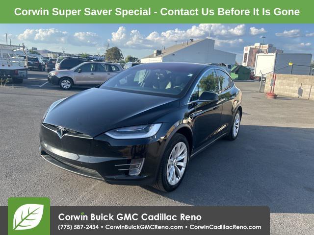 used 2020 Tesla Model X car, priced at $44,500