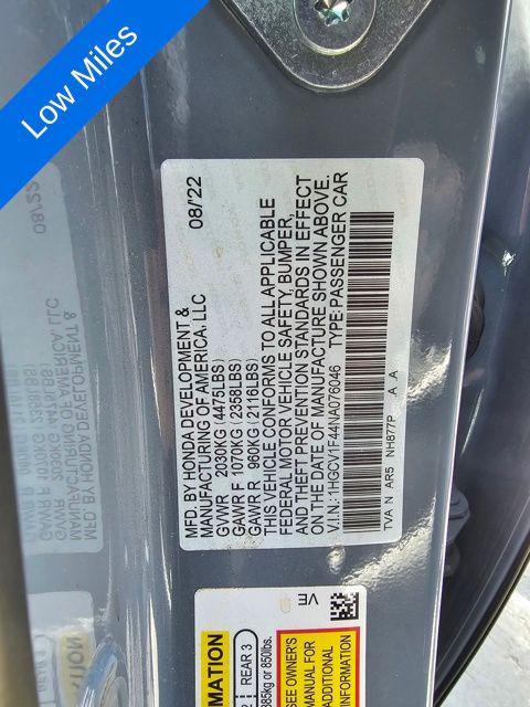 used 2022 Honda Accord car, priced at $27,795