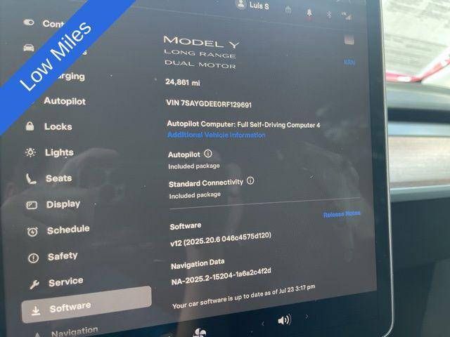 used 2024 Tesla Model Y car, priced at $35,989
