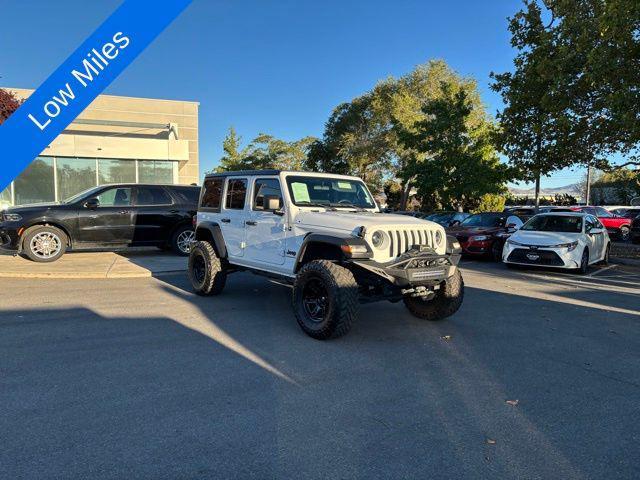 used 2023 Jeep Wrangler car, priced at $34,500
