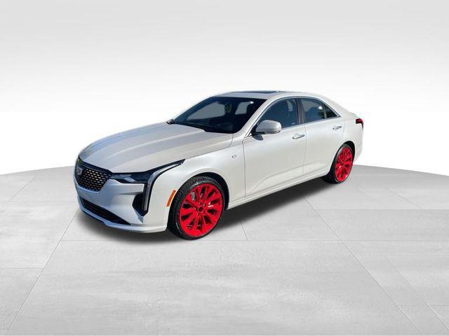 new 2025 Cadillac CT4 car, priced at $46,410