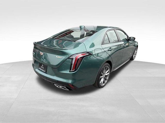 new 2025 Cadillac CT4-V car, priced at $60,465