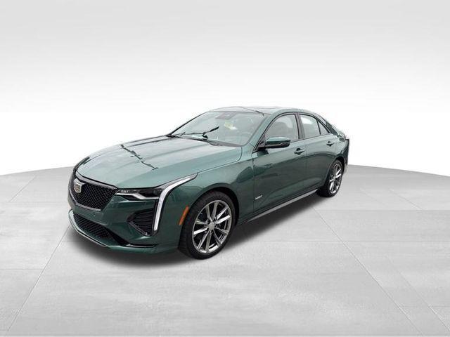 new 2025 Cadillac CT4-V car, priced at $60,465