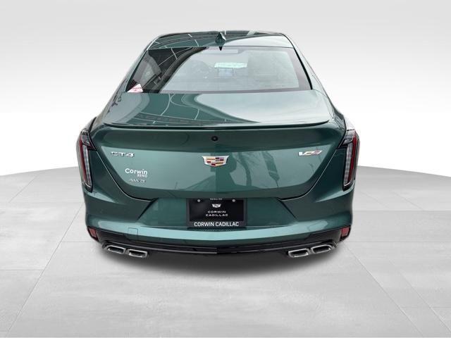 new 2025 Cadillac CT4-V car, priced at $60,465