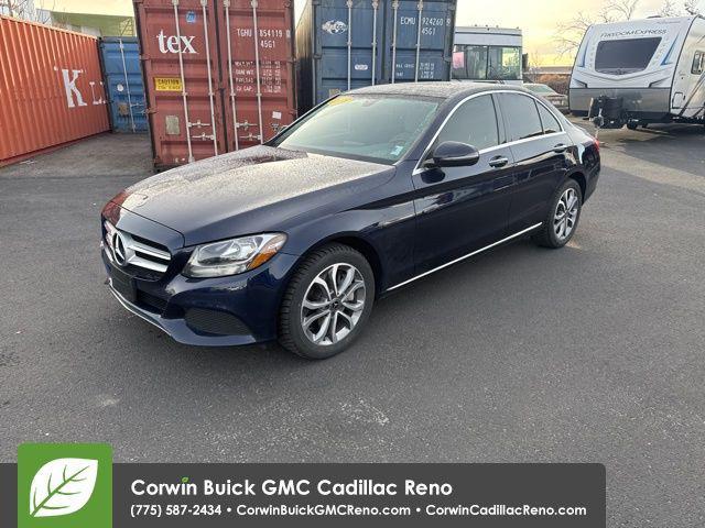 used 2018 Mercedes-Benz C-Class car, priced at $19,989