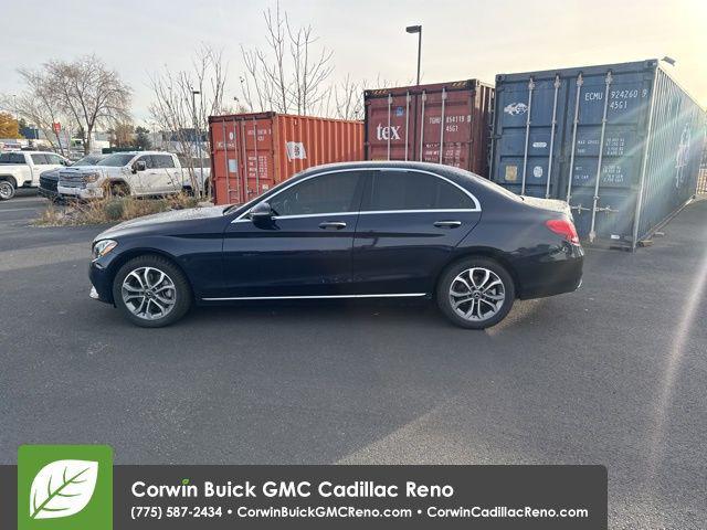 used 2018 Mercedes-Benz C-Class car, priced at $19,989