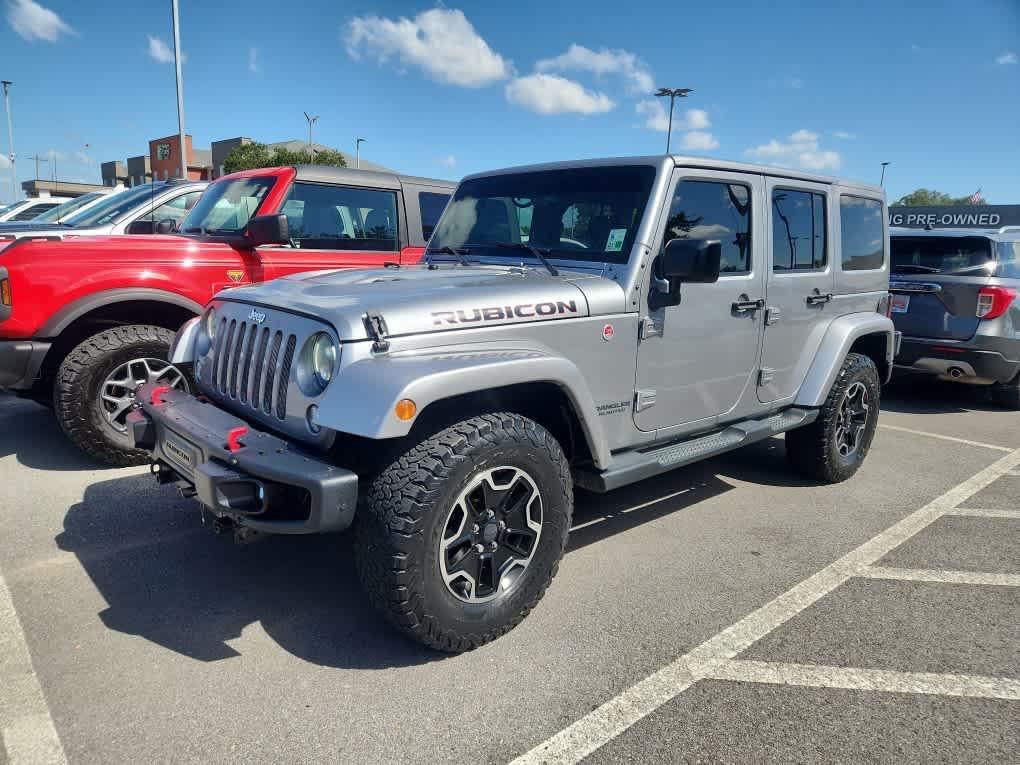 used 2017 Jeep Wrangler Unlimited car, priced at $27,473