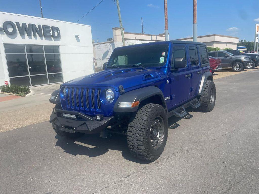 used 2020 Jeep Wrangler Unlimited car, priced at $29,880