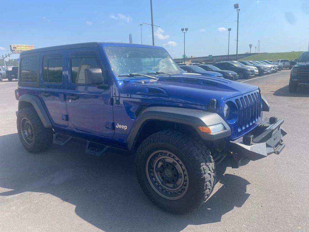 used 2020 Jeep Wrangler Unlimited car, priced at $29,880