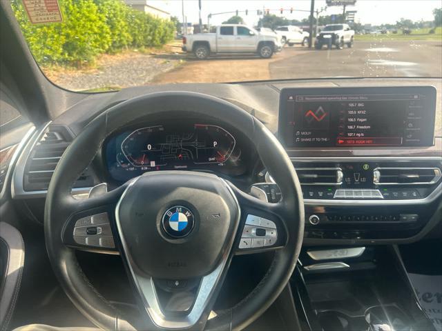 used 2022 BMW X3 car, priced at $31,932
