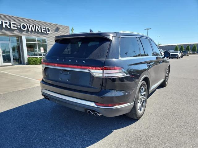 used 2021 Lincoln Aviator car, priced at $29,599