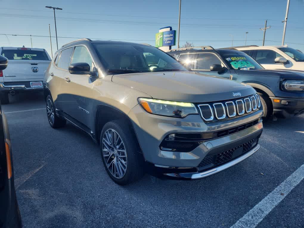 used 2022 Jeep Compass car, priced at $22,451