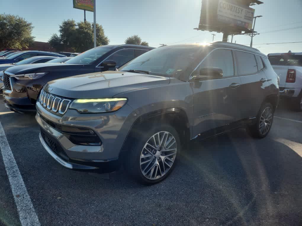 used 2022 Jeep Compass car, priced at $22,451