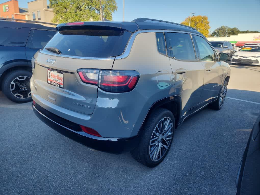 used 2022 Jeep Compass car, priced at $22,451