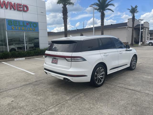 used 2021 Lincoln Aviator car, priced at $43,599