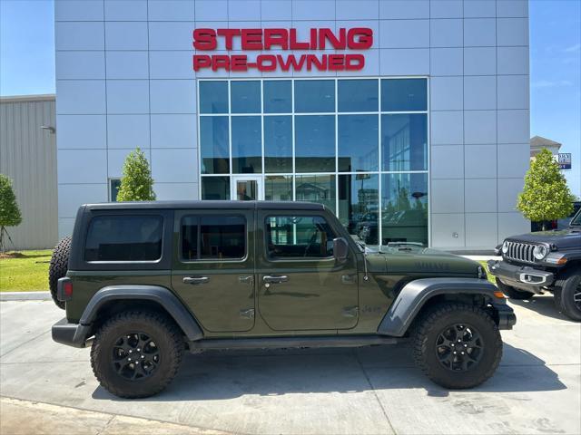 used 2020 Jeep Wrangler Unlimited car, priced at $29,985