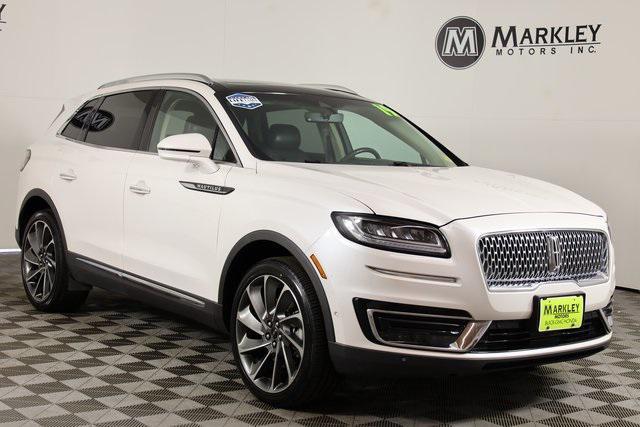 used 2019 Lincoln Nautilus car, priced at $27,372