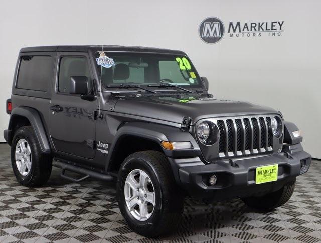 used 2020 Jeep Wrangler car, priced at $28,387
