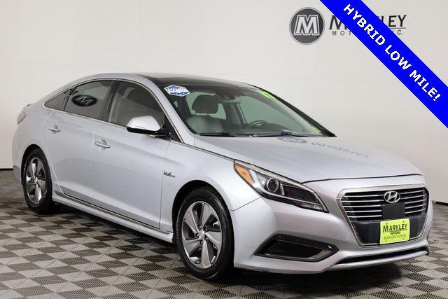 used 2017 Hyundai Sonata Hybrid car, priced at $14,972