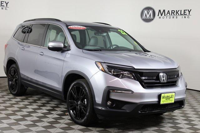 used 2022 Honda Pilot car, priced at $36,488