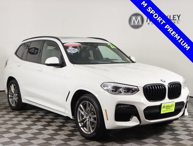 used 2021 BMW X3 car, priced at $34,387