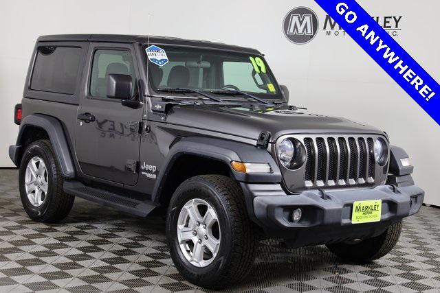 used 2019 Jeep Wrangler car, priced at $26,388