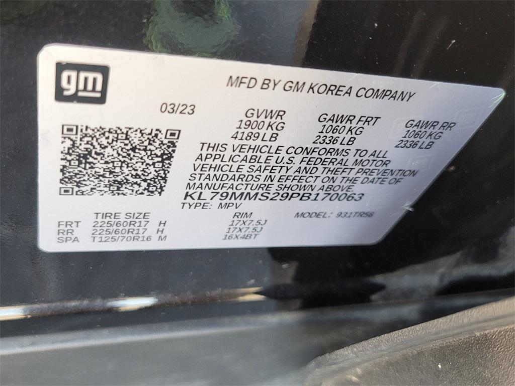 used 2023 Chevrolet TrailBlazer car, priced at $20,700