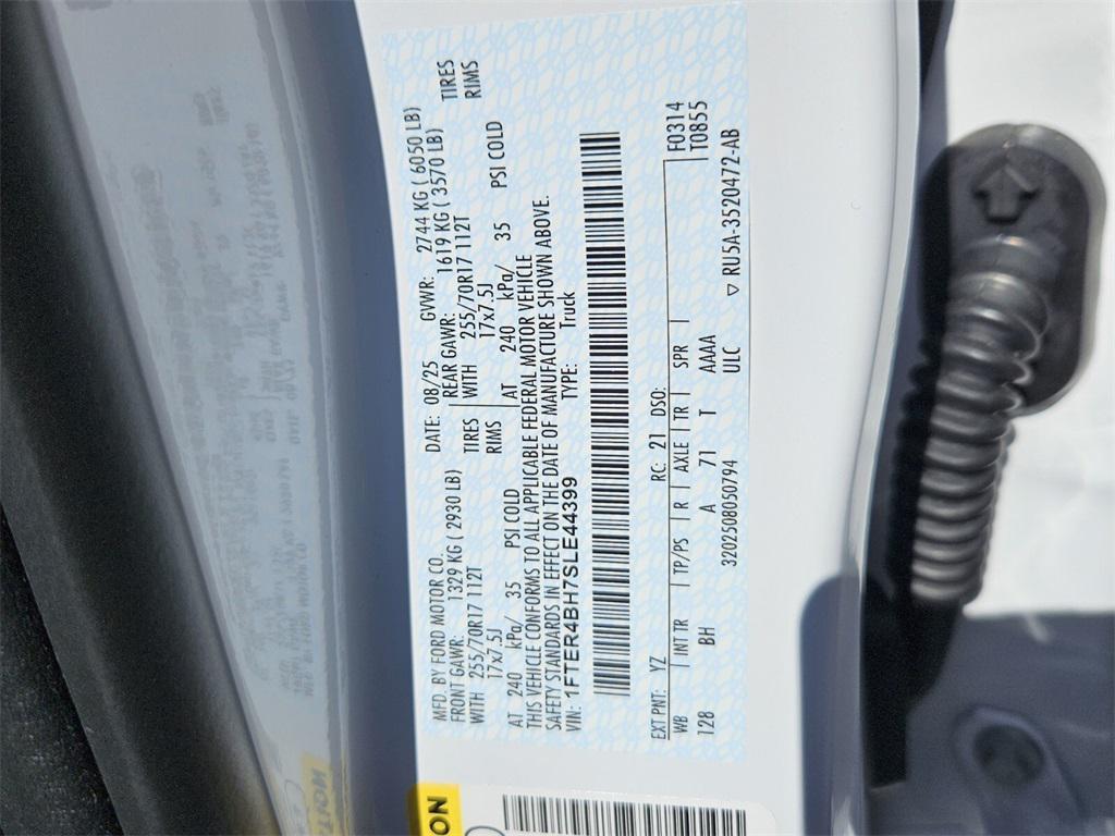 new 2025 Ford Ranger car, priced at $34,620