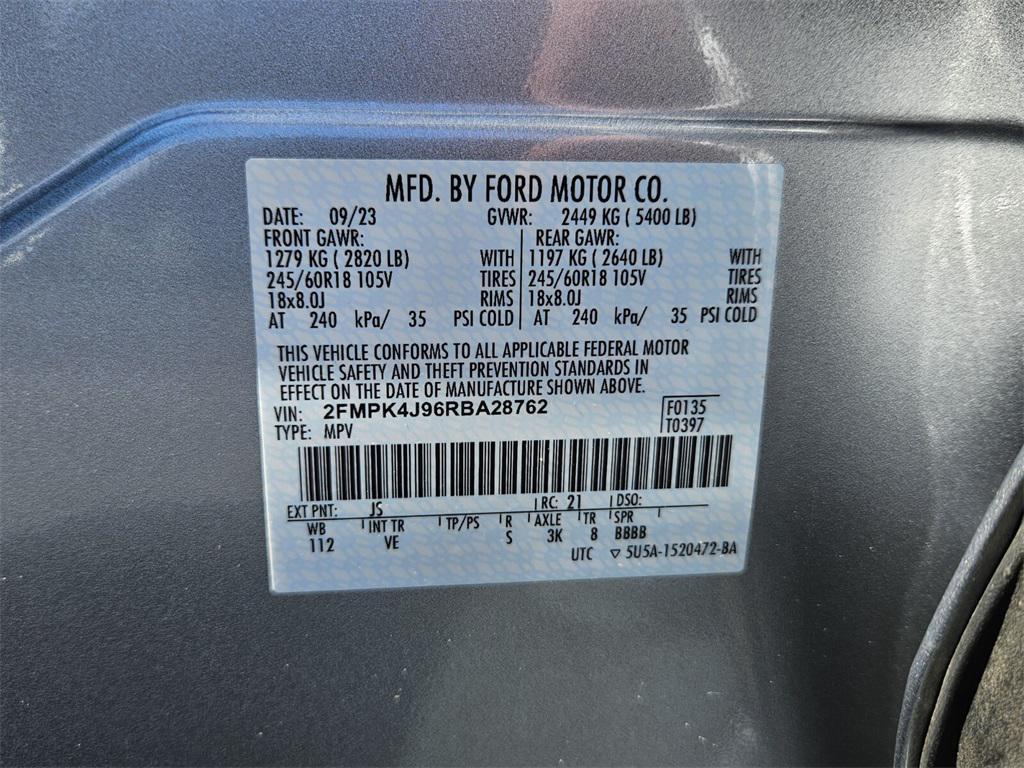 used 2024 Ford Edge car, priced at $28,998