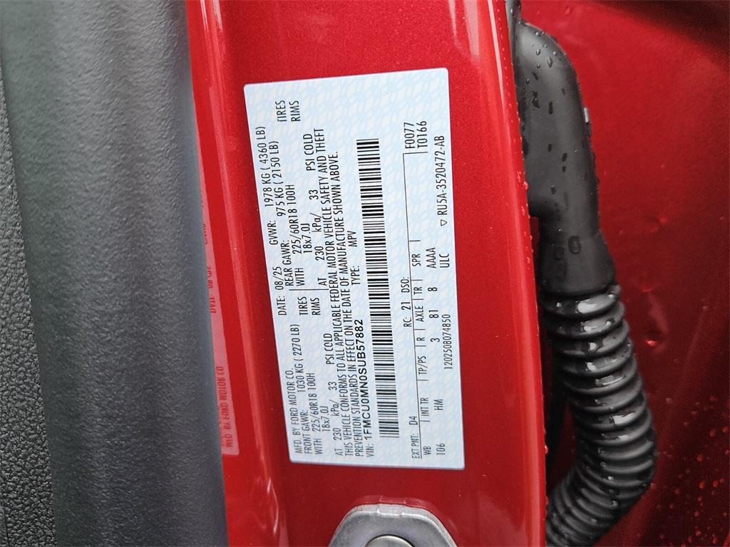 new 2025 Ford Escape car, priced at $33,190