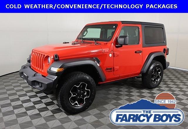 used 2021 Jeep Wrangler car, priced at $28,695