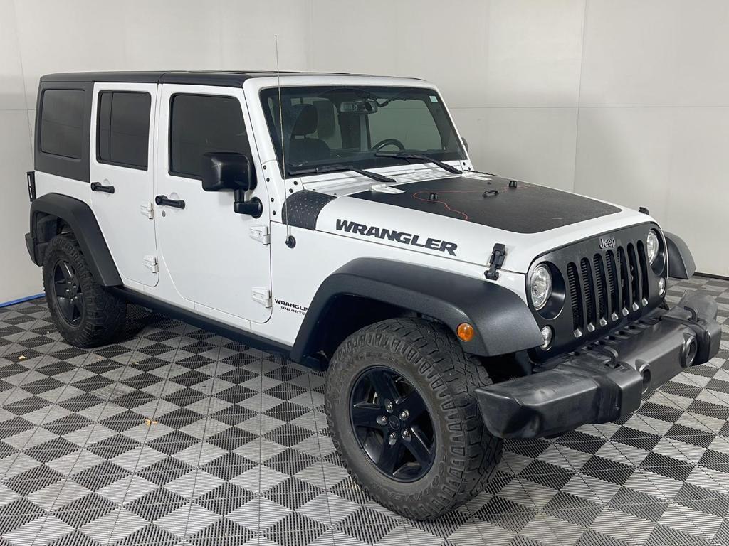used 2017 Jeep Wrangler Unlimited car, priced at $16,995
