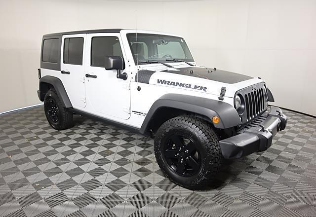 used 2017 Jeep Wrangler Unlimited car, priced at $16,995