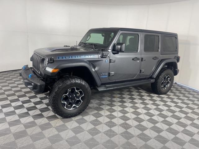 used 2022 Jeep Wrangler Unlimited 4xe car, priced at $34,995