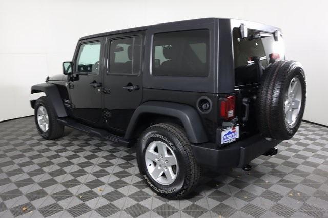 used 2016 Jeep Wrangler Unlimited car, priced at $18,695