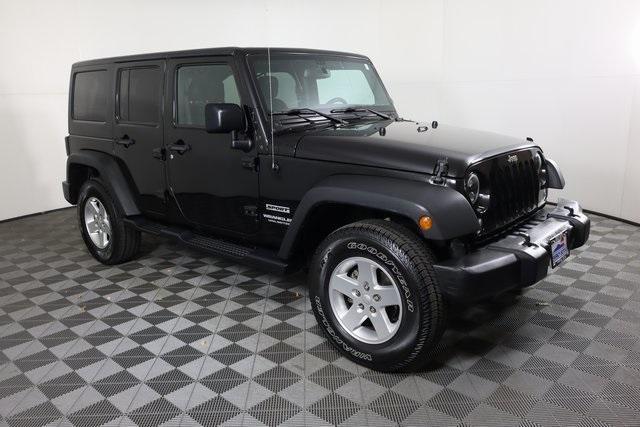 used 2016 Jeep Wrangler Unlimited car, priced at $18,695