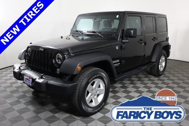 used 2016 Jeep Wrangler Unlimited car, priced at $18,695