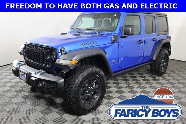 used 2024 Jeep Wrangler 4xe car, priced at $34,495