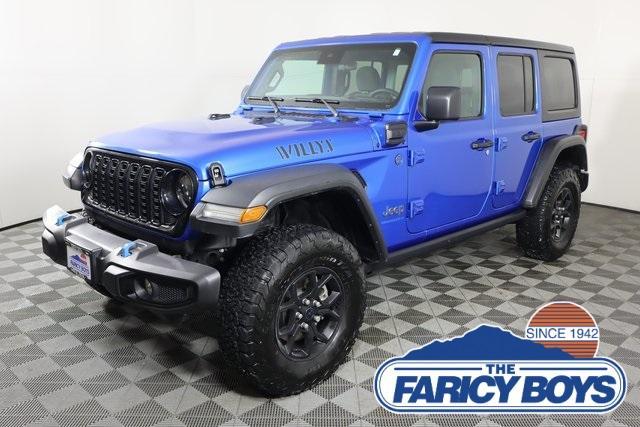 used 2024 Jeep Wrangler 4xe car, priced at $38,995